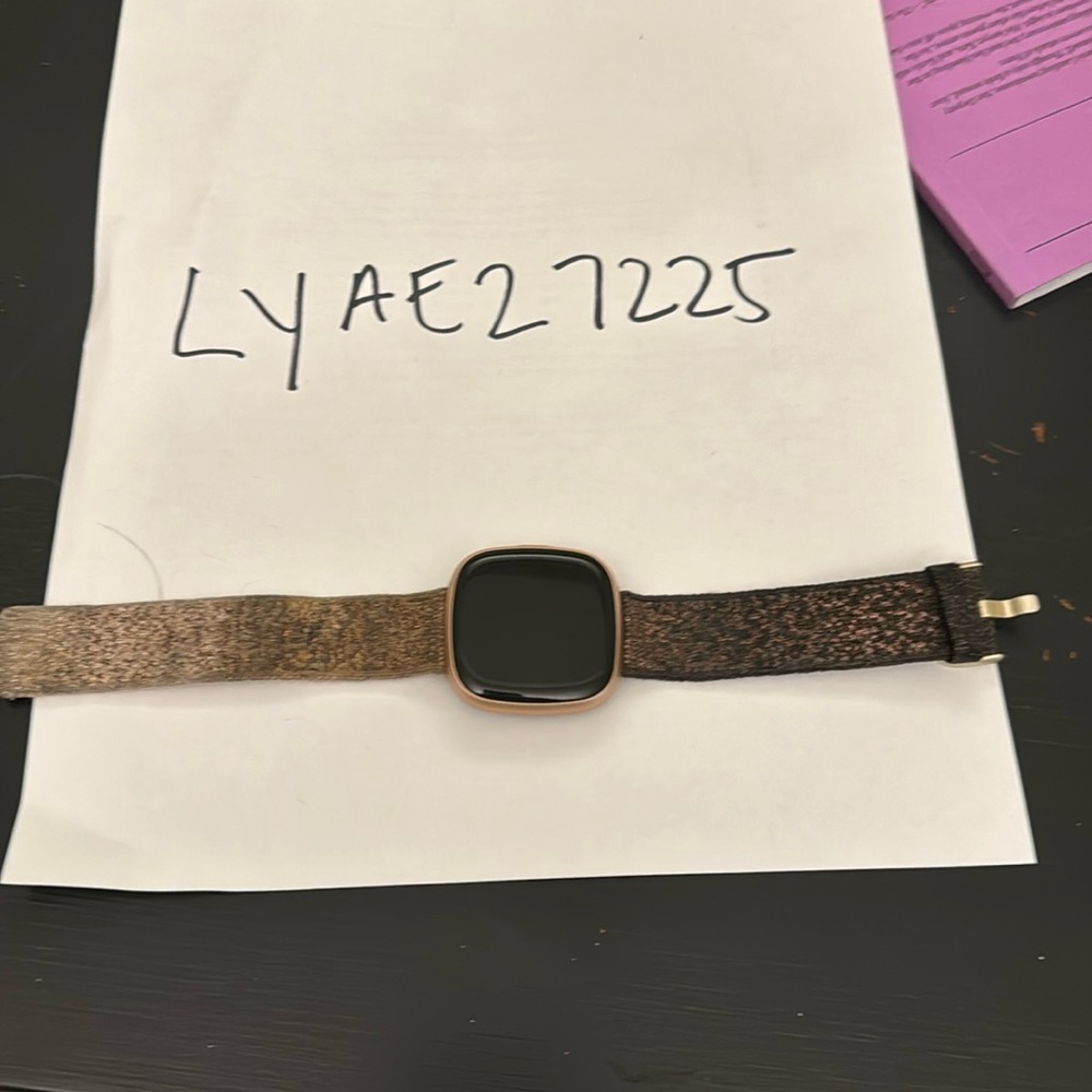 Fitbit Versa 4 watch.